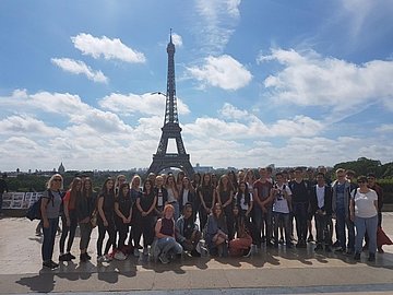 Klassenfahrt nach Frankreich 